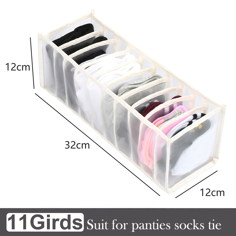 Underwear Organizer T-shirts Clothes Organizer Drawer Closet Organizers Socks Pants Storage Boxes Wardrobe Storage Organizers