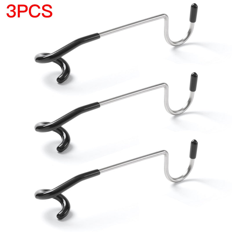 1/3Pcs Metal Pole Hooks Universal Camping Outdoor Picnic Lantern illumination Hangers Hooks Useful Tree Branch Hooks