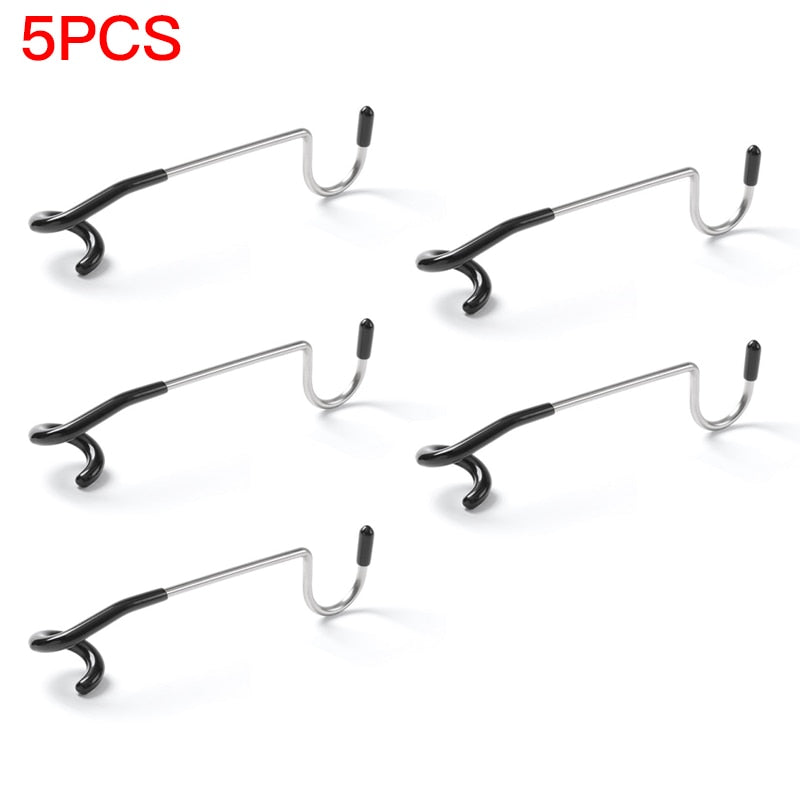 1/3Pcs Metal Pole Hooks Universal Camping Outdoor Picnic Lantern illumination Hangers Hooks Useful Tree Branch Hooks