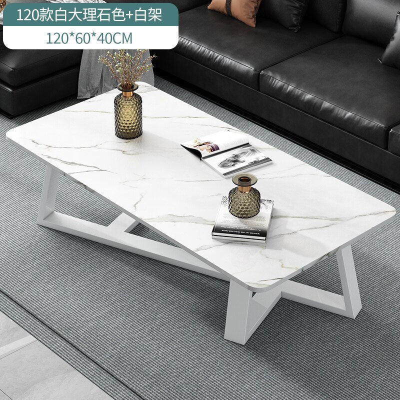 Living Room Coffee Tables Modern Design Marble Nightstands Nordic Metal Dressing Table Set Meubles De Salon Bedroom Furniture