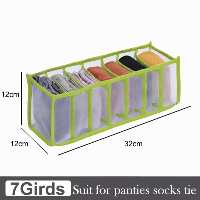 Underwear Organizer T-shirts Clothes Organizer Drawer Closet Organizers Socks Pants Storage Boxes Wardrobe Storage Organizers