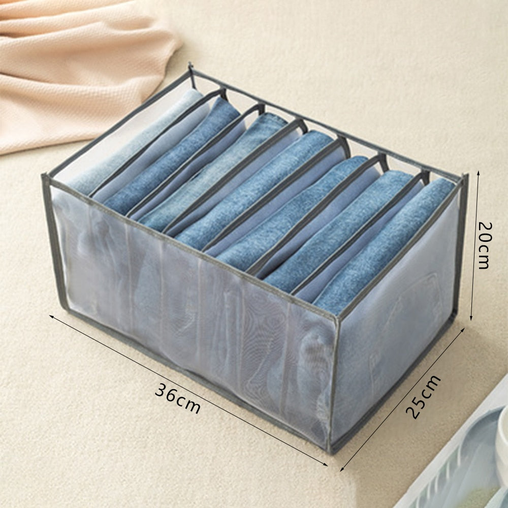 Closet Organizer For Underwear Socks Home Cabinet Divider Storage Box Storage Organizer for clothes Foldable Drawer Organizer