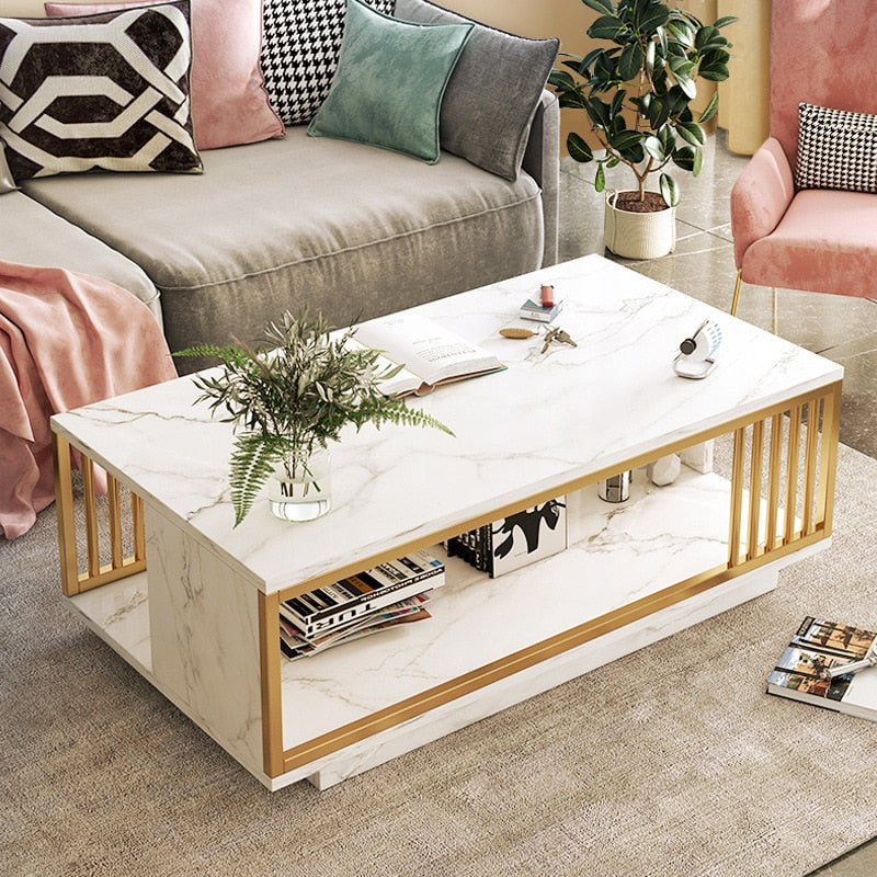 Tea Table Simple Modern Small Sofa Side Table Nordic Light Luxury  Mini Table Furniture Cofee Table Furniture Living Room Desk