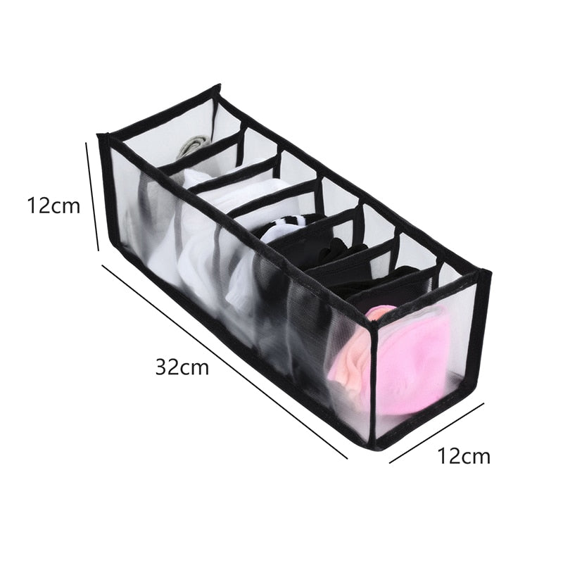 Closet Organizer For Underwear Socks Home Cabinet Divider Storage Box Storage Organizer for clothes Foldable Drawer Organizer