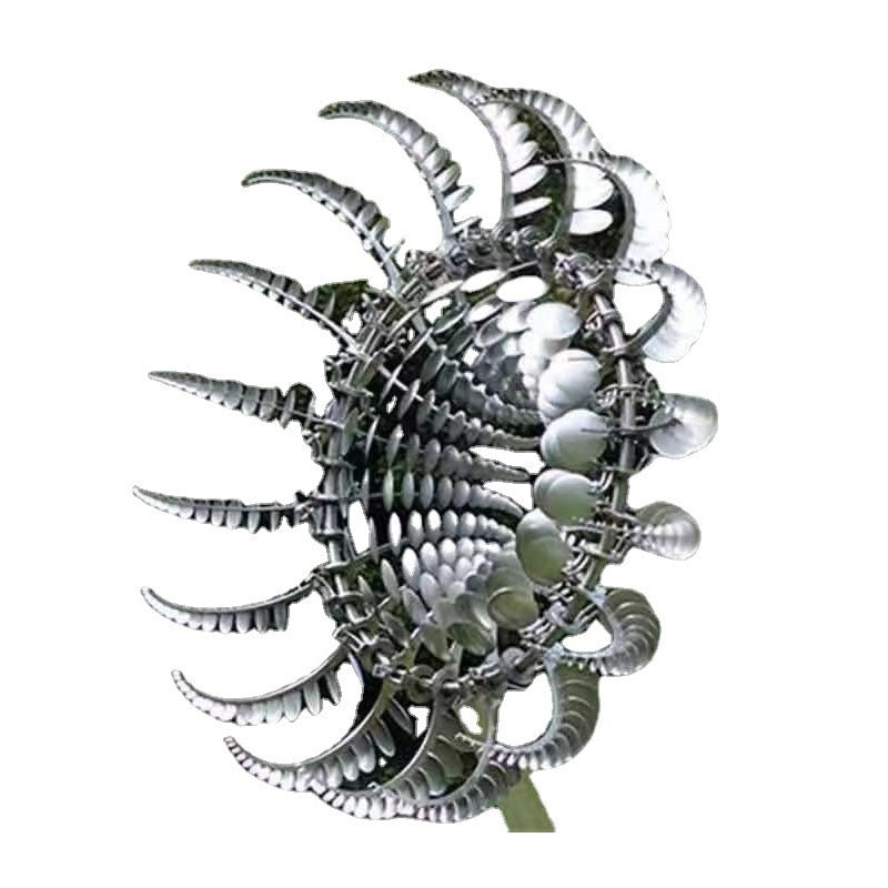 Unique Magical Metal Windmill Outdoor Wind Spinners Wind Collectors Courtyard Patio Lawn Garden Decoration Outdoor Indoor