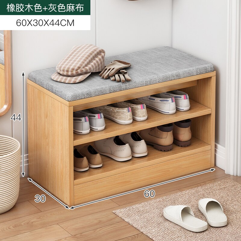 Nordic Shoe Cabinet Modern Luxury Home Stool Shoe Cabinet Sitting Minimalist Stool Integrated Meuble Chaussure Furniture KC50XG