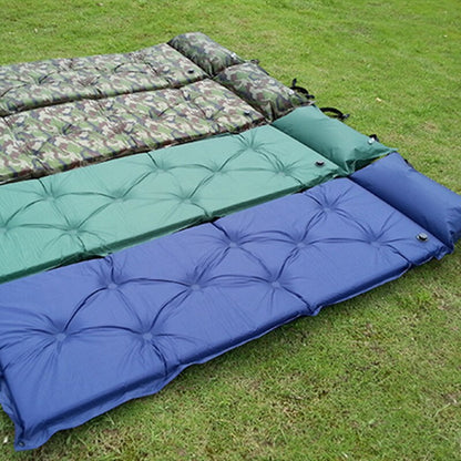 Outdoor Camping Beach Mat Splicing Automatic Inflatable Mattress Camping Picnic Moisture-Proof Mountaineering Mattress