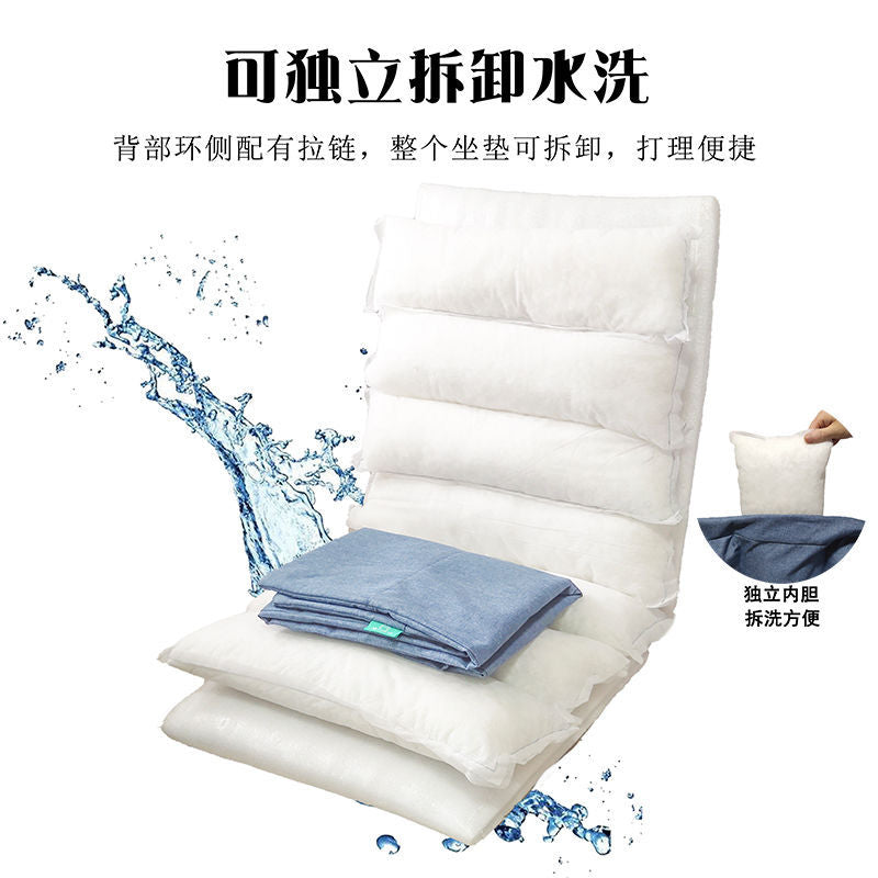 Lazy Sofa Tatami Foldable Single Small Sofa Bedroom Bed Balcony Bay Window Bedroom Leisure Lazy Chair Home Furniture