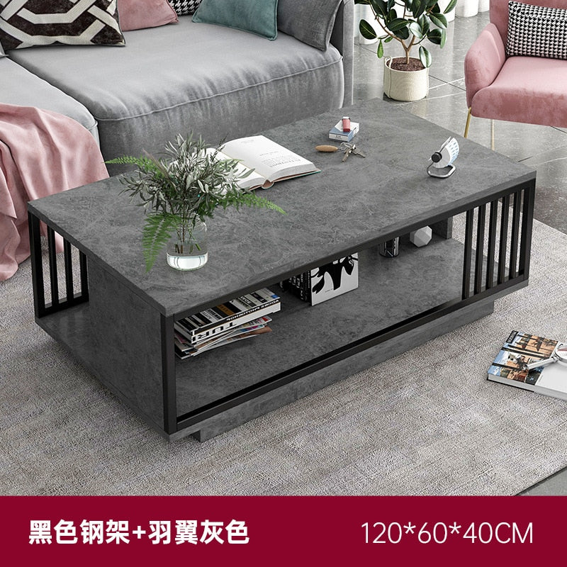 Tea Table Simple Modern Small Sofa Side Table Nordic Light Luxury  Mini Table Furniture Cofee Table Furniture Living Room Desk