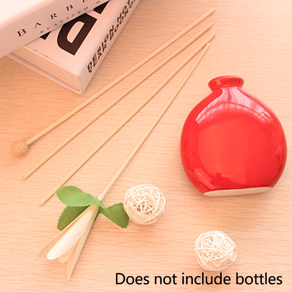 Handmade DIY Rattan Reed Decoration Living Room Portable Wedding Oil Fragrance Diffuser Sticks Set Wood Home Replacement Part