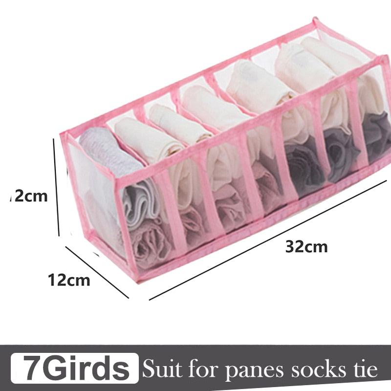 Underwear Organizer T-shirts Clothes Organizer Drawer Closet Organizers Socks Pants Storage Boxes Wardrobe Storage Organizers