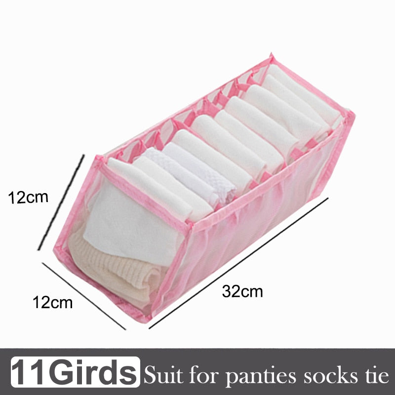 Underwear Organizer T-shirts Clothes Organizer Drawer Closet Organizers Socks Pants Storage Boxes Wardrobe Storage Organizers