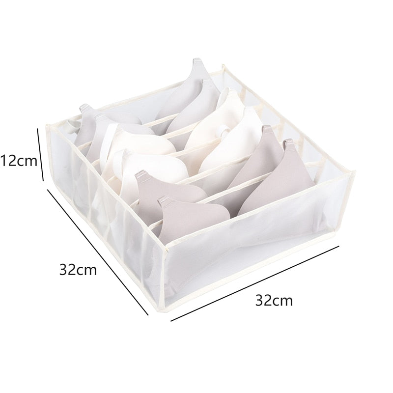 Closet Organizer For Underwear Socks Home Cabinet Divider Storage Box Storage Organizer for clothes Foldable Drawer Organizer