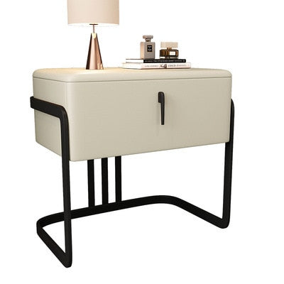 Luxury Modern Iron Golden Nightstand Coffee Sofa End Bedside Table Home Furniture Bedstand Cabinet Cupboard Bedroom