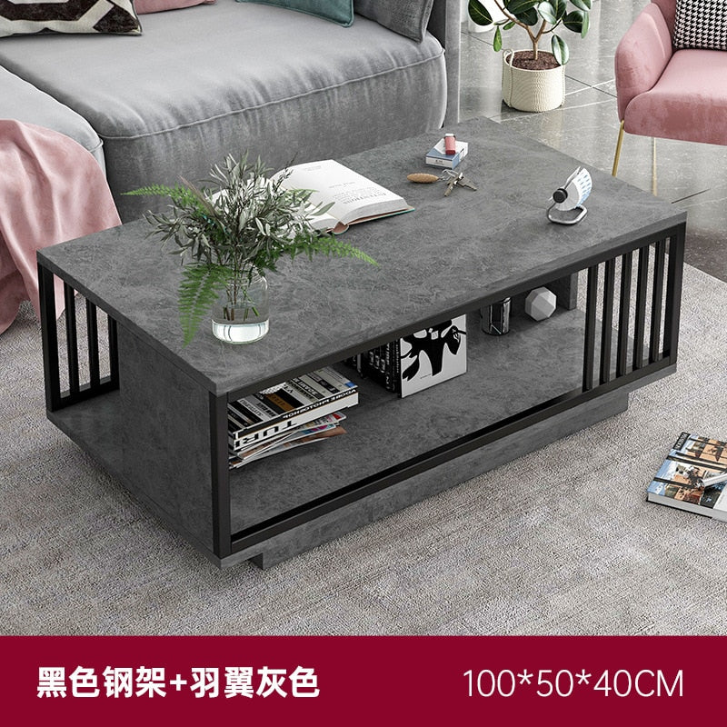 Tea Table Simple Modern Small Sofa Side Table Nordic Light Luxury  Mini Table Furniture Cofee Table Furniture Living Room Desk