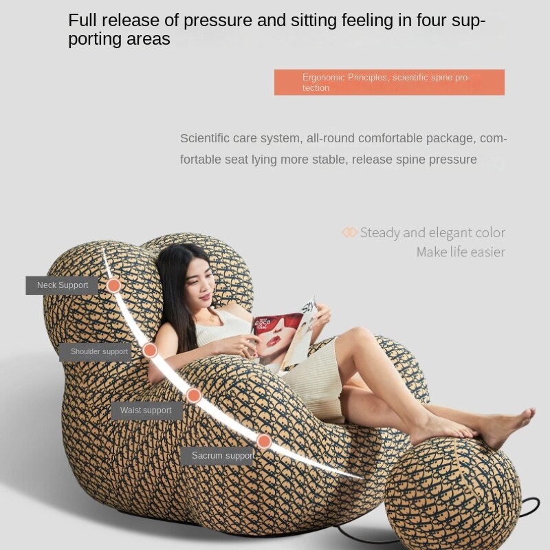 Leisure sofa chair mother&#39;s arms children&#39;s bedroom creative ball simple net red balcony single living room furniture