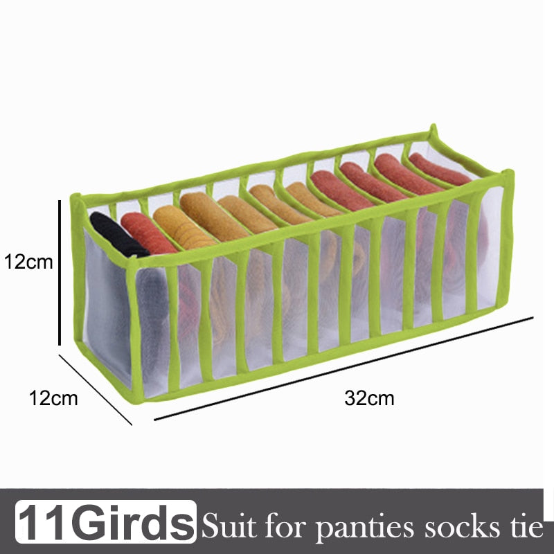 Underwear Organizer T-shirts Clothes Organizer Drawer Closet Organizers Socks Pants Storage Boxes Wardrobe Storage Organizers