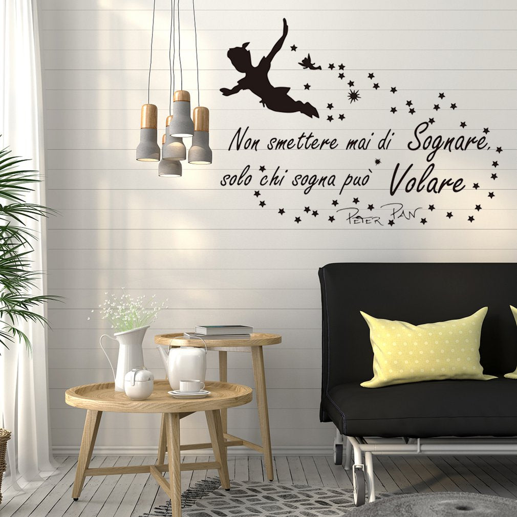 Italian Quote Wall Art for Living Room - Mel Patel