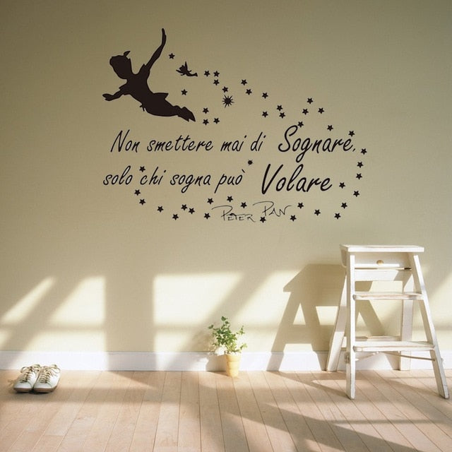 Italian Quote Wall Art for Living Room - Mel Patel